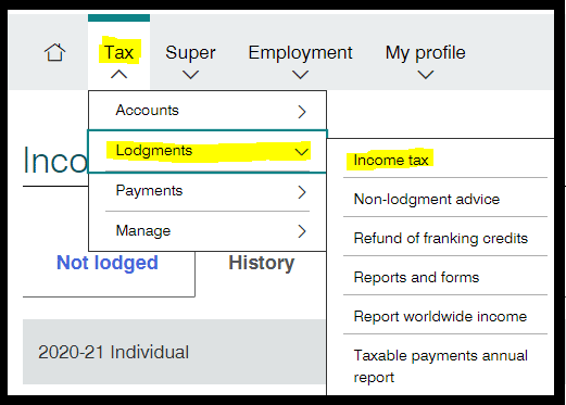 ATO Income Statement Ribbon