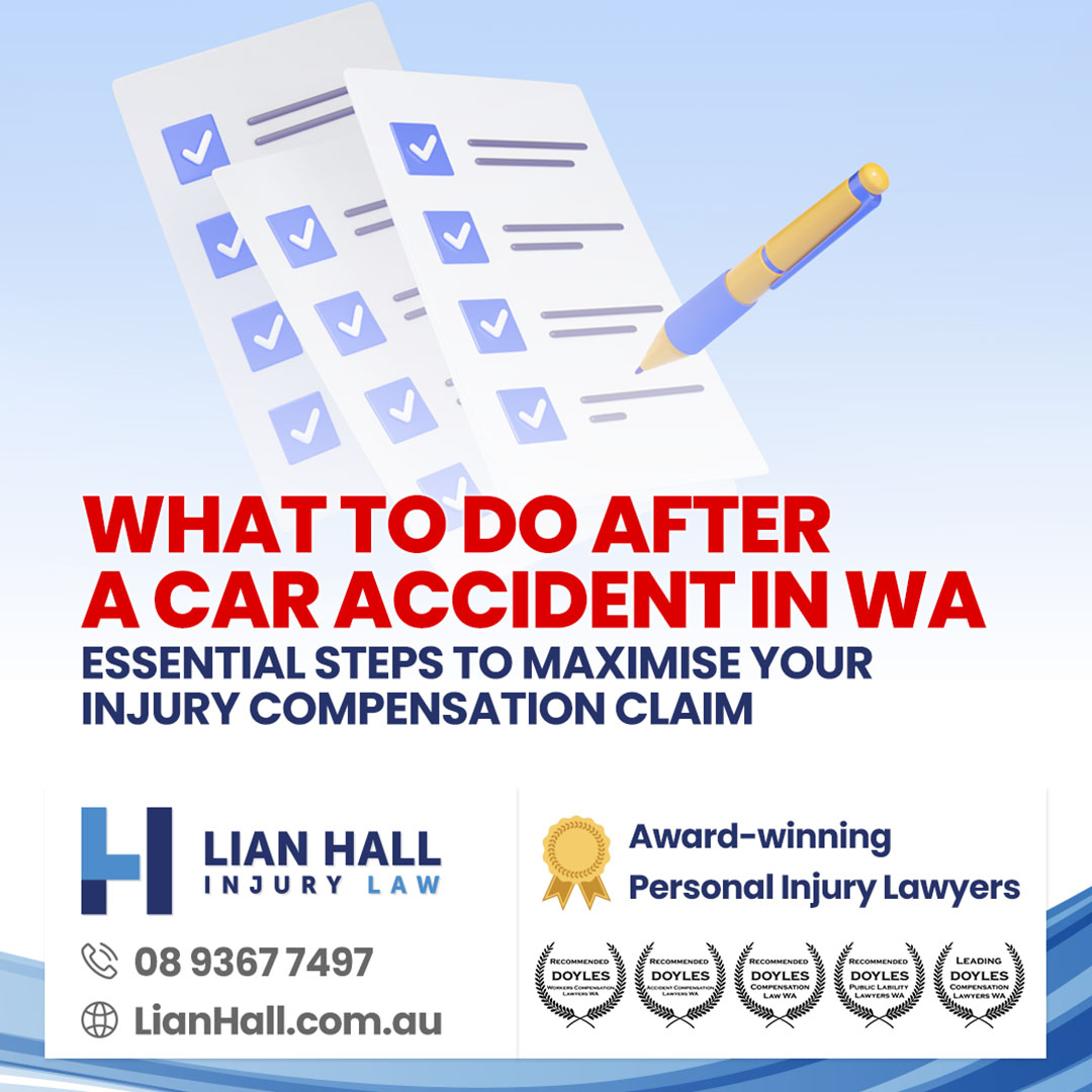 Your Car Accident Injury Checklist from Lian Hall Injury Law